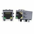 Abracon Modular Connectors / Ethernet Connectors Rj45 Jack W/Mag 1X1 100Base-T ARJM11A1-009-AA-EW2